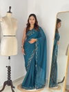 Tew Fendy Chiffon Party Wear Saree Wholesale Clothing Suppliers In India
